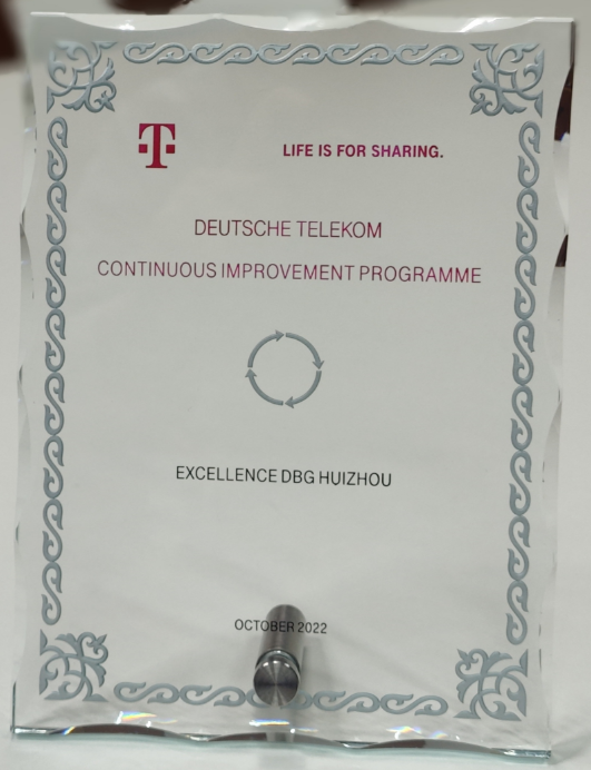 德电 - 德电为光弘科技颁发&ldquo;六西格玛优秀项目奖&rdquo;